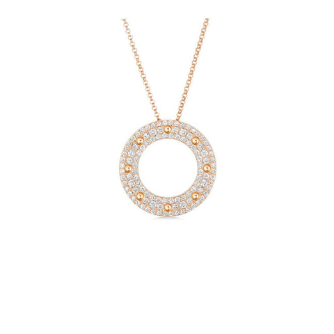 Roberto Coin Pois Moi Circle Pendant