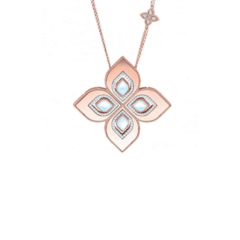 Roberto Coin Princess Flower Necklace