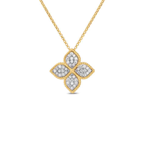 Roberto Coin Princess Large Pendant with Diamonds