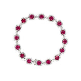 Ruby Diamond Bracelet  CH Collection