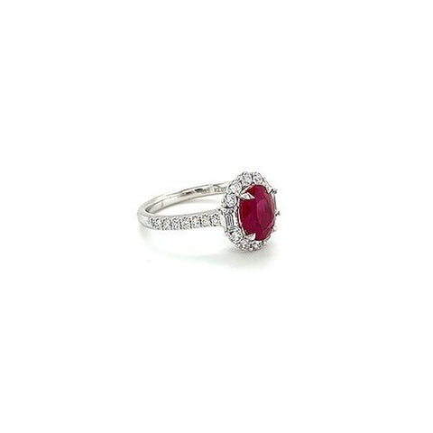 Ruby Diamond Ring