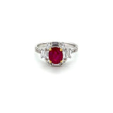 Ruby Diamond Ring