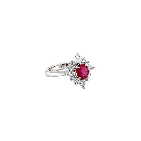 Ruby Diamond Ring