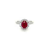 Ruby Diamond Ring