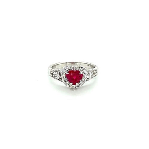 Ruby Diamond Ring