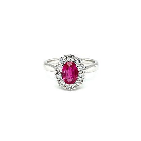 Ruby Diamond Ring