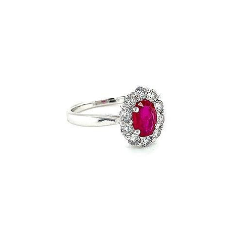 Ruby Diamond Ring  CH Collection