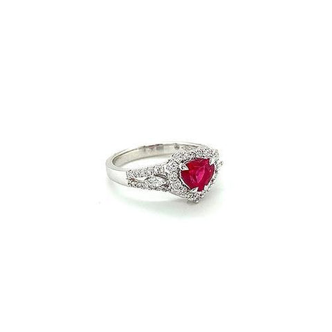 Ruby Diamond Ring  CH Collection