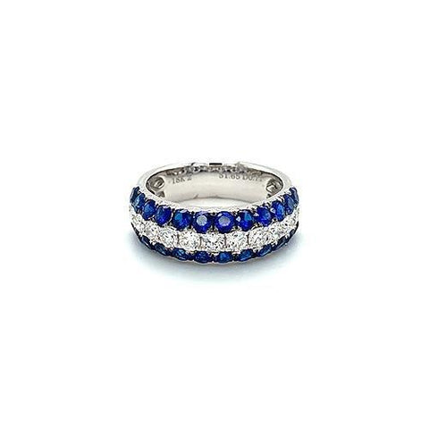 Sapphire Diamond Band  CH Collection