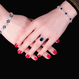 Sapphire Diamond Bracelet