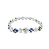 Sapphire Diamond Bracelet