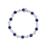 Sapphire Diamond Bracelet