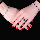 Sapphire Diamond Bracelet