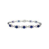Sapphire Diamond Bracelet