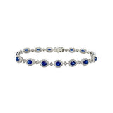 Sapphire Diamond Bracelet