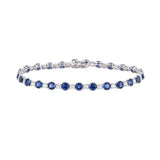 Sapphire Diamond Bracelet