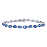 Sapphire Diamond Bracelet