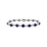 Sapphire Diamond Bracelet  CH Collection