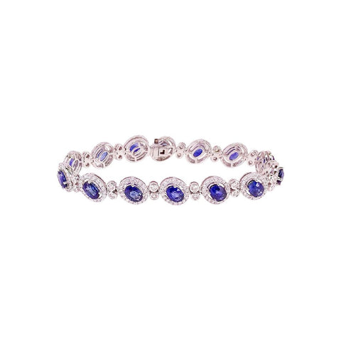 Sapphire Diamond Bracelet  CH Collection