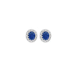 Sapphire Diamond Earrings  CH Collection