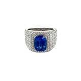 Sapphire Diamond Ring