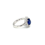 Sapphire Diamond Ring