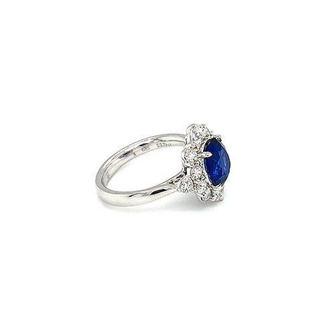 Sapphire Diamond Ring