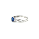 Sapphire Diamond Ring