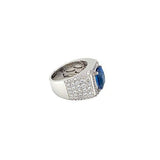 Sapphire Diamond Ring