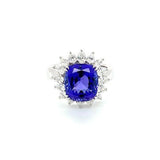 Tanzanite Diamond Ring