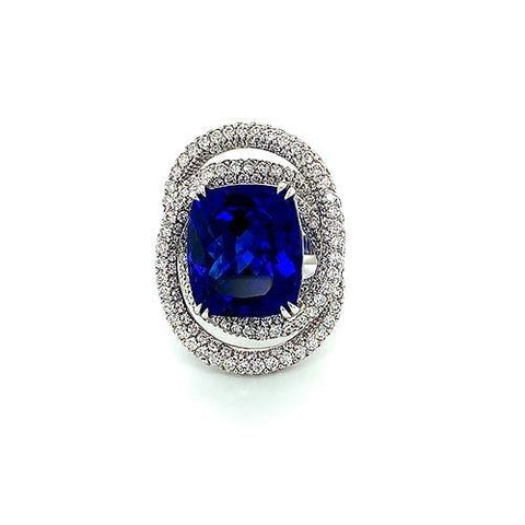 Tanzanite Diamond Ring  CH Collection