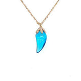Topaz Pepper Pendant and Chain  CH Collection