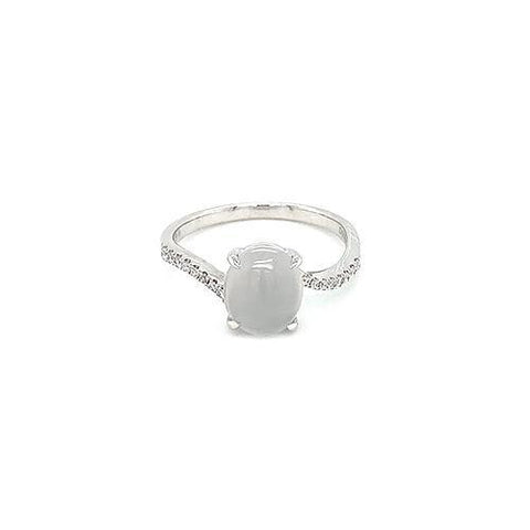 White Jade Ring  CH Collection