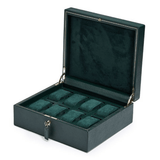 WOLF 1834 British Racing Green 8 Piece Watch Box