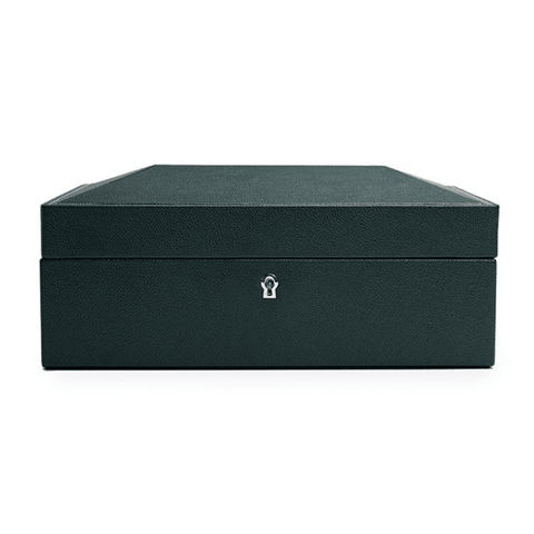 WOLF 1834 British Racing Green 8 Piece Watch Box