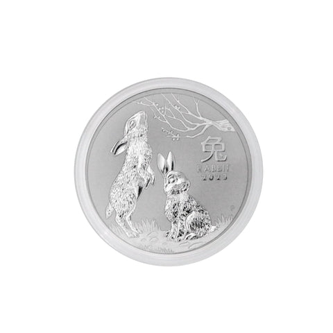 Year of the Rabbit Silver Coin 2023