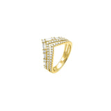 Yellow Gold Diamond Ring  CH Collection