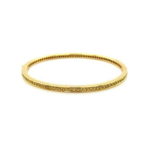 Yellow Sapphire Bangle