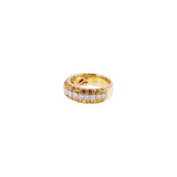 Yellow Sapphire Diamond Ring
